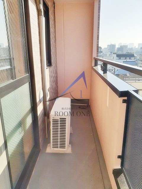 Ｃ３Ｐ３千歳のバルコニー|バルコニーです。