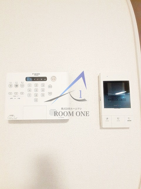 ベルレガーロのセキュリティ|モニター付きインターホンです。