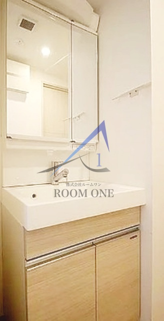 プレール・ドゥーク両国Ⅱの洗面所|洗面台です。