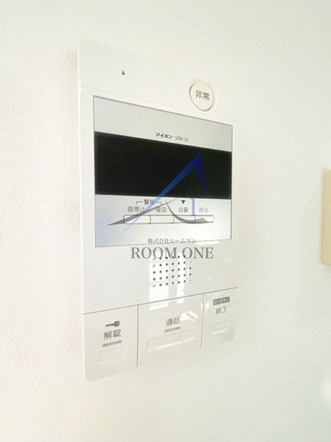 リブ亀戸Ⅶのセキュリティ|モニター付きインターホンです。