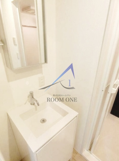 ヴァンテジオ両国の洗面所|洗面台です。