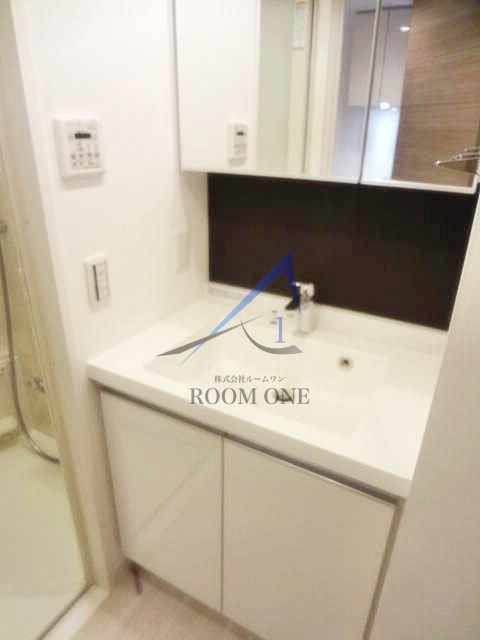 クレストコート清澄白河の洗面所|洗面台です。