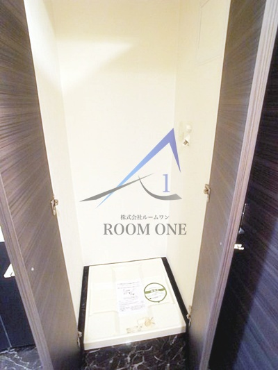 グラントゥルース東十条の設備|洗濯機置き場です。