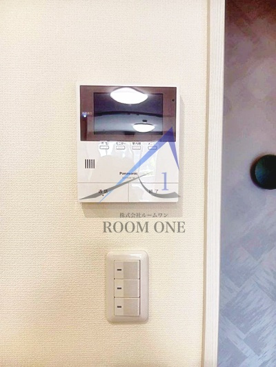 Kitamachi Residenceのセキュリティ|モニター付きインターホンです。