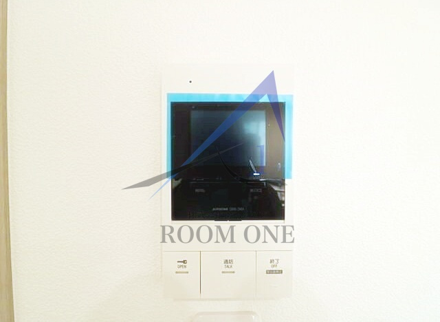 ジュネ谷中のセキュリティ|モニター付きインターホンです。