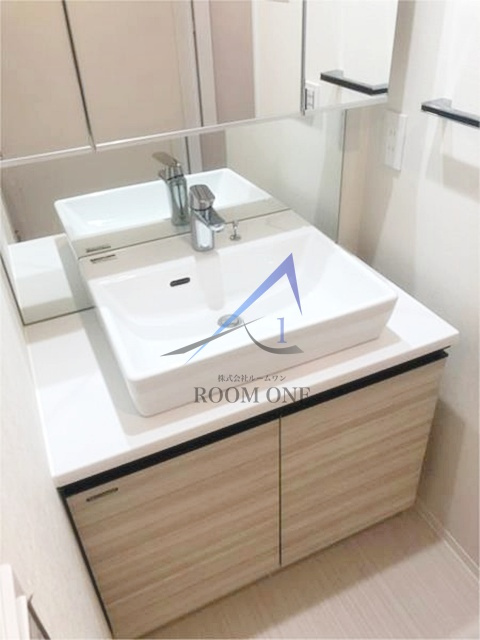 メイクスデザイン大森Ⅱの洗面所|洗面台です。