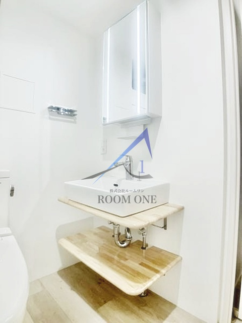 プラティーク世田谷サウスの洗面所|洗面台です。
