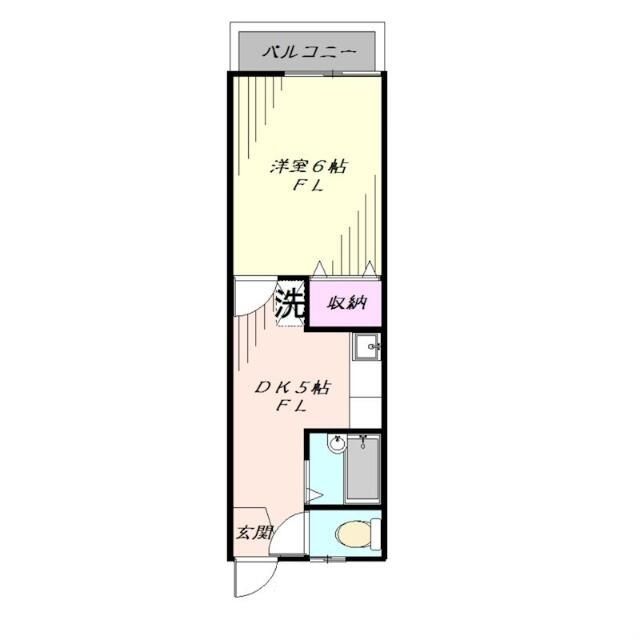 バーレルハイツの間取り|間取りです。