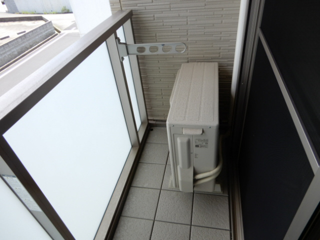 メゾンヴィアソーレAのバルコニー