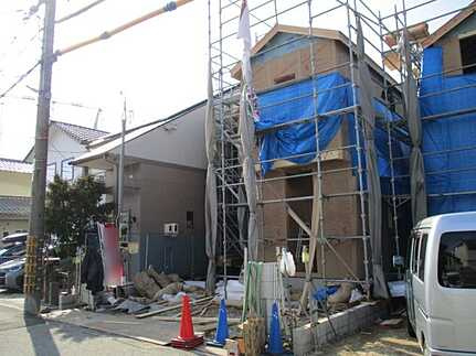 広島市佐伯区五日市町大字美鈴園　新築一戸建て(全2棟)の外観