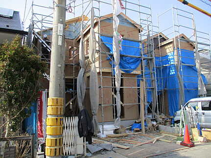 広島市佐伯区五日市町大字美鈴園　新築一戸建て(全2棟)の外観