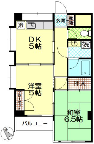 エレベーターはありません。窓が多くてとても明るい間取りです♪