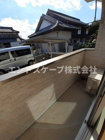 ノースヴィレッジⅣ　Ａのバルコニー|高崎、前橋のお部屋探しはエンドスケープまで！お客様の理想お聞かせ下さい♪