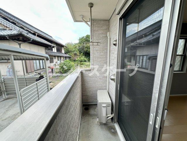 ノースヴィレッジⅣ　Ａのバルコニー|高崎、前橋のお部屋探しはエンドスケープまで！お客様の理想お聞かせ下さい♪