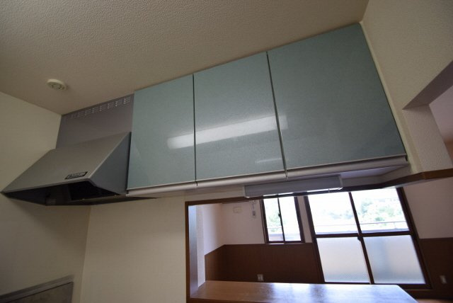 ベルデュールＢのキッチン|キッチン上部