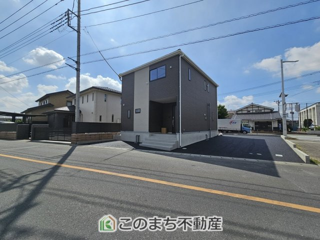 CRADLEGARDEN栃木市河合町第1の前面道路含む現地写真|前面道路含む現地写真同社施工物件の写真です。