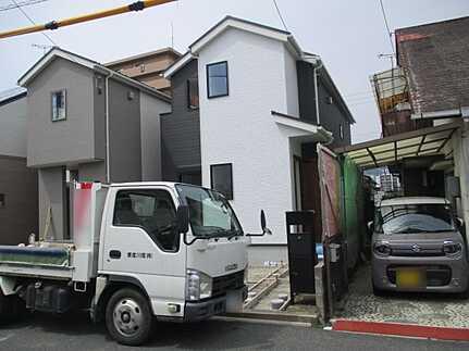 広島市佐伯区五日市町大字美鈴園　新築一戸建て(全2棟)の外観