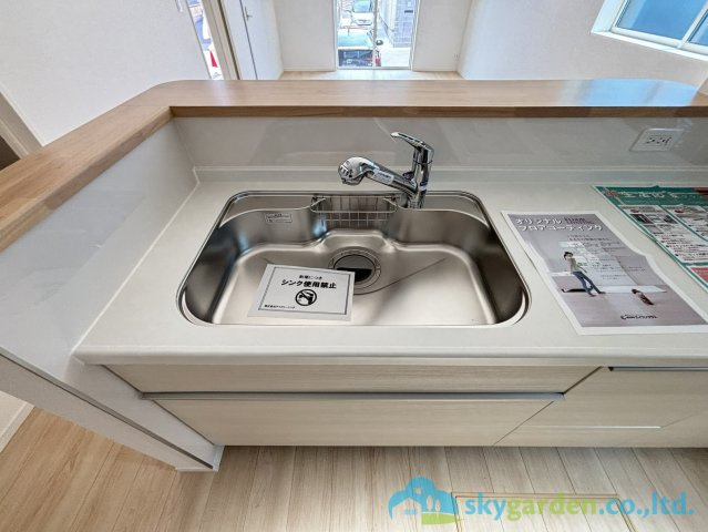 平塚市山下第15　新築戸建　全4棟1号棟のキッチン