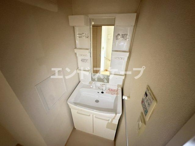 ミントハウスの洗面所|高崎、前橋のお部屋探しはエンドスケープまで！お客様の理想お聞かせ下さい♪