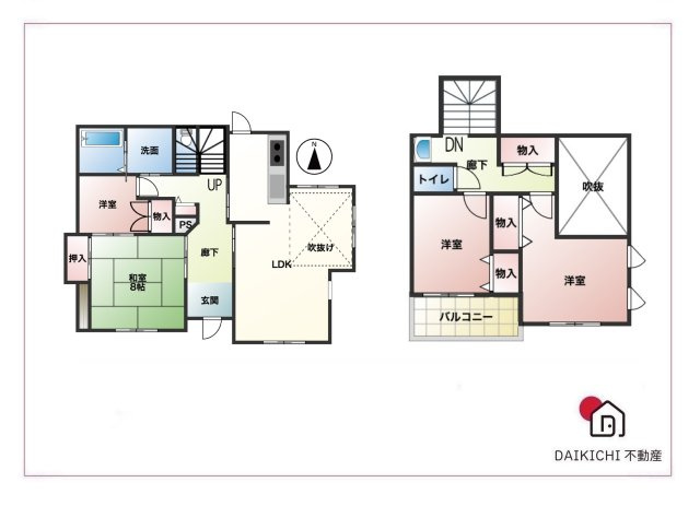 【間取り】 | 深谷市小前田　中古戸建
