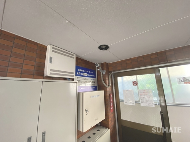 宮原ステーションプラザのセキュリティ|エントランス防犯カメラ