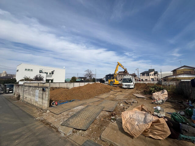 松戸市田中新田の売地の周辺|現地写真