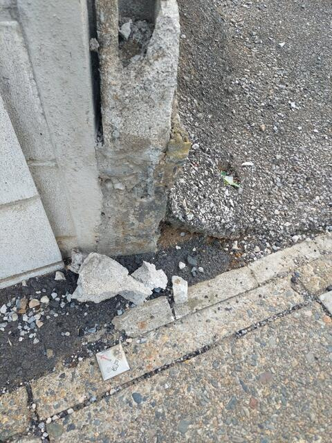 松戸市金ケ作の売地の外観