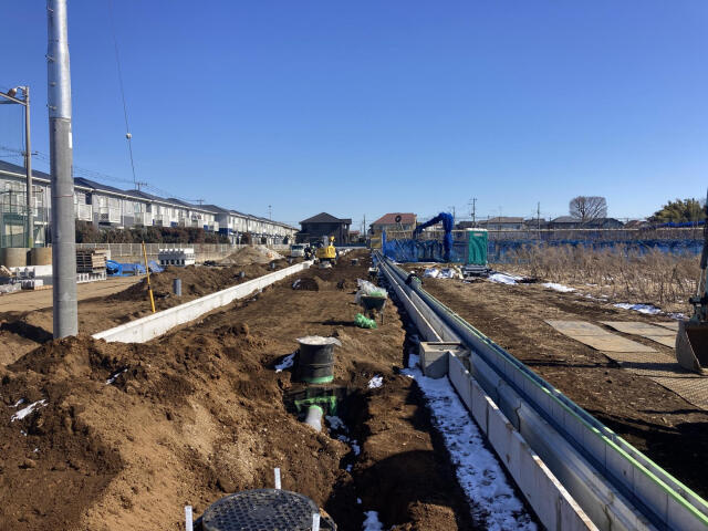 船橋市二和東５丁目の売地の周辺|★販売現地★2026.2.9撮影