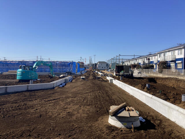 船橋市二和東５丁目の売地の周辺|★販売現地★2026.2.9撮影