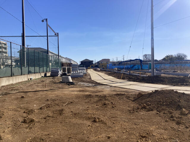 船橋市二和東５丁目の売地の外観|★販売現地★2026.1.25撮影