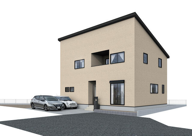 船橋二和西５丁目　第１期の外観パース