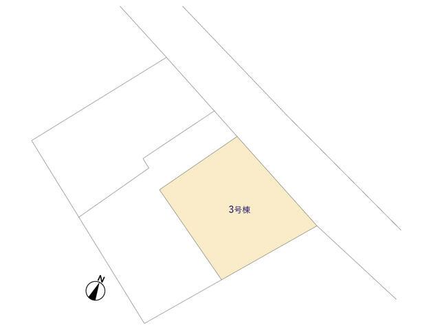 ４３１５市川市香取３棟の区画図