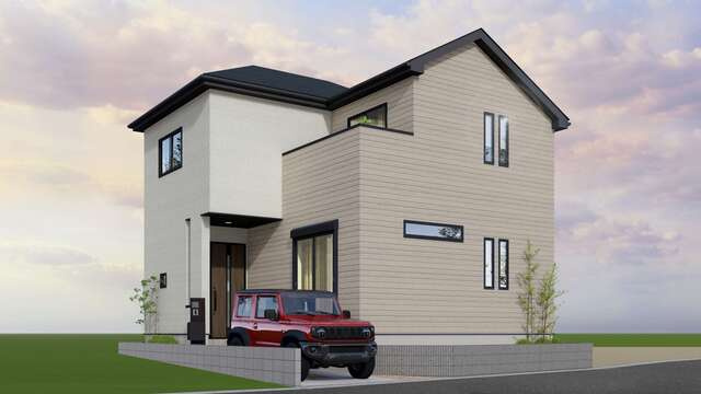 ４３１５市川市香取３棟の外観パース