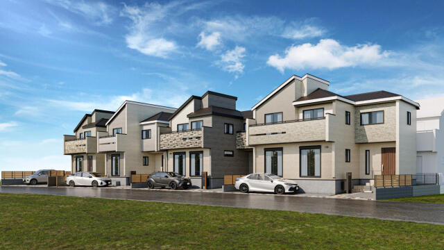 ブルーミングガーデン　市川市大野町３丁目３１棟／１期２８号棟の外観パース