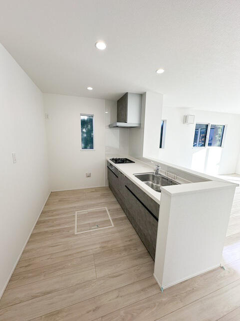 柏花野井　第２期のキッチン