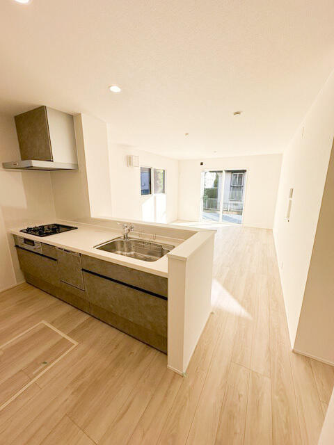 柏花野井　第２期のキッチン