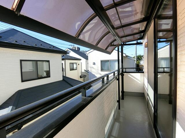 松戸市　栄町８丁目戸建てのバルコニー
