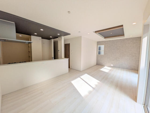 ブルーミングガーデン　松戸市上本郷２棟／１期１号棟の居間・リビング|1号棟:20.75帖リビング