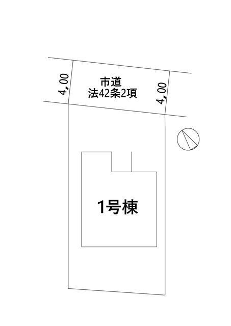 船橋馬込西２丁目　第１期の区画図