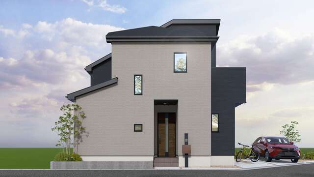 ４３３３船橋市大穴北２７期１棟の外観パース