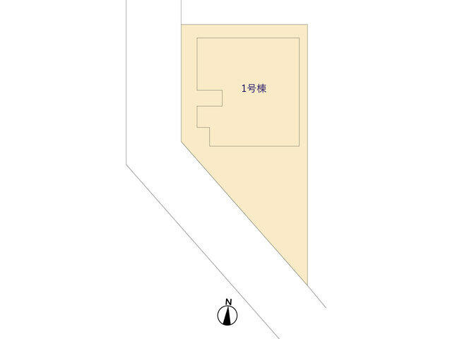 ４３３３船橋市大穴北２７期１棟の区画図