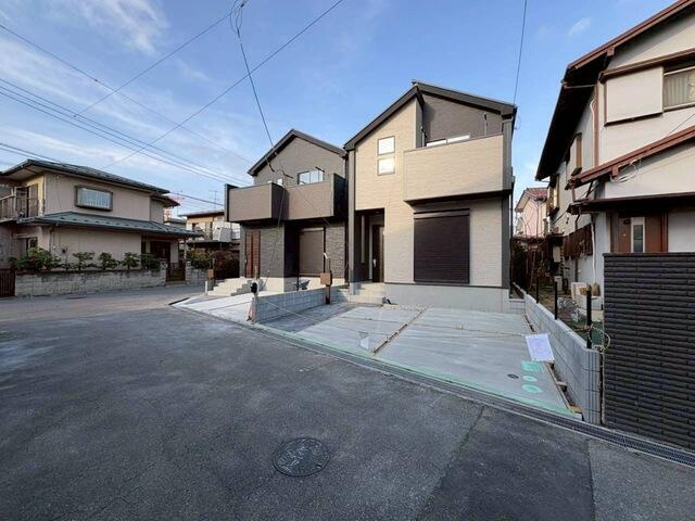 ４３３３船橋市三山２６期２棟の前面道路含む現地写真