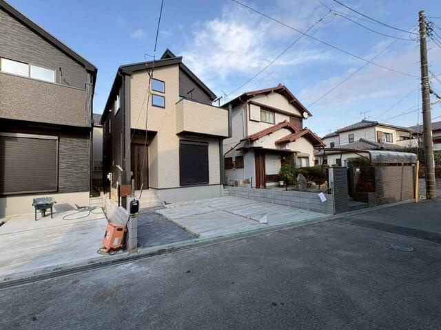 ４３３３船橋市三山２６期２棟の前面道路含む現地写真