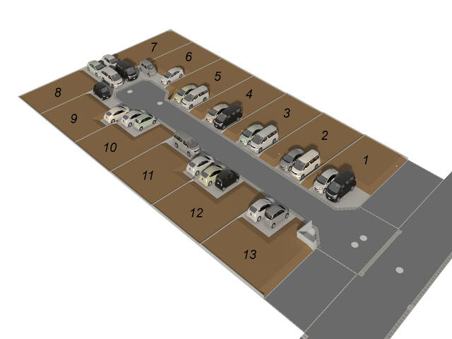 ４２２２鎌ヶ谷市南初富２２期１３棟の区画図