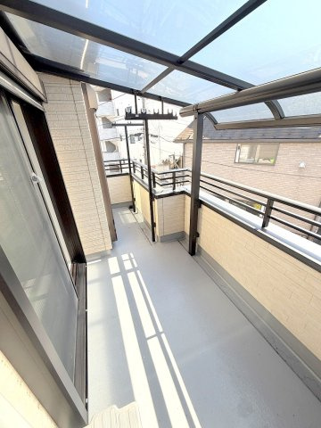 福生市熊川　中古戸建のバルコニー