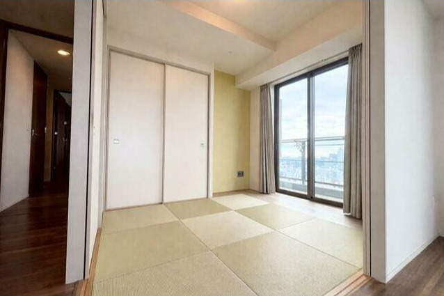 Brillia Tower 上野池之端の寝室|和室