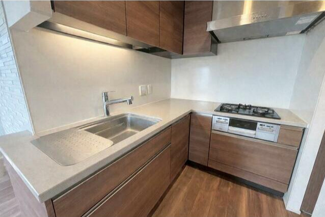 Brillia Tower 上野池之端のキッチン