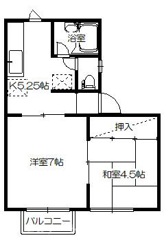 ネイティヴプレイスAの間取り