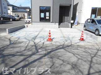 【駐車場】 | 郡山市町東2丁目新築一戸建て3棟 | 車をお持ちの方に嬉しい駐車場付きの物件です