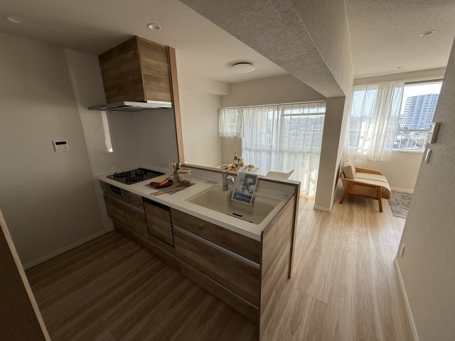 豊玉南住宅のキッチン